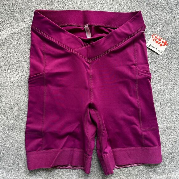 NWT Free People In The Saddle Bike Spin Class Cycling Short w/ Pocket Small - Picture 6 of 14